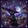 Black Cat Witch Hat Crescent Moon Magic Vehicle Mouse - Magic Lover Gift for Cat Owners Spare Tire Cover - 6