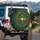Golden Sun Moon Phases Geometric Stars - Celestial Decor Gift for Star Gazer Spare Tire Cover - 3