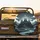 Warm Lit Cabin Evergreen Mountain Lake Starry Night - Travel Essentials Gift Spare Tire Cover - 2