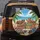 Quokka Tropical Road Trip Vintage Car Island Beach Scene - Travel Essentials Gift Spare Tire Cover - 5