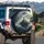 Misty Evergreen Forest Mountain Landscape - Nature Lover Gift for Adventurers Spare Tire Cover - 3