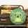 Cartoon Frog Face Water Ripples Lily Pads Cattail Grass Pond - Wildlife Nature Lover Gift Spare Tire Cover - 2