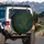 Tropical Banana Elephant Leaves - Home Decor Gift for Plant Lovers Spare Tire Cover - 3