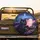 Black Cat Bat-Winged Ghost Gothic Car Night Road - Fantasy Car Accessory Gift Spare Tire Cover - 2