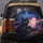 Black Cat Bat-Winged Ghost Gothic Car Night Road - Fantasy Car Accessory Gift Spare Tire Cover - 5