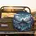 House Cat Mountain Peaks River Crescent Moon Starry Sky Pine Trees - Outdoor Decor Gift Spare Tire Cover - 2