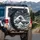 Great Wave Mount Fuji Kawaii Japanese Ocean - Travel Lifestyle Gift Spare Tire Cover - 3