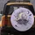 Elegant Dark Moth Crescent Moon Flowers Celestial Botanical - Bohemian Gothic Decor Gift Spare Tire Cover - 5