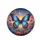 Iridescent Morpho Butterfly Fantasy Flowers - Fantasy Lover Gift Spare Tire Cover - 4