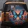 Iridescent Morpho Butterfly Fantasy Flowers - Fantasy Lover Gift Spare Tire Cover - 5