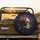 Sugar Skull Rose Floral Night Sky - Day of the Dead Gift Spare Tire Cover - 2