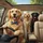 Golden Retriever Dogs Driving Car - Dog Lover Vehicle Gift Spare Tire Cover - 6