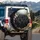 Black Cats Golden Eyes City View - Home Decor Gift for Cat Lovers Spare Tire Cover - 3