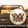 Happy Yorkshire Terriers with Harnesses and Fluffy Fur Dog Lover Gift Spare Tire Cover - 2