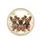 Happy Yorkshire Terriers with Harnesses and Fluffy Fur Dog Lover Gift Spare Tire Cover - 4