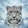 Majestic Snow Leopard Face Ice Blue Eyes - Rugged Mountain Wildlife Adventure Lover Gift Spare Tire Cover - 6