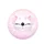 White Cat Face Pink Heart Nose Pastel Cherry Blossom Petals - Everyday Use for Cat Lover Spare Tire Cover - 4