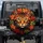 Mosaic Cat Face Autumn Leaves Wildlife Lover Gift for Cat Lover Spare Tire Cover - 1