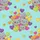 Grey Cartoon Cats Winking Hearts - Everyday Car Decor for Cat Lovers Spare Tire Cover - 6