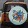 Blue Morpho Monarch Butterflies Hydrangea Gerbera Flowers - Butterfly Lover Gift Spare Tire Cover - 5