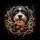 Comically Surprised Shaggy Dog Spaghetti Meatball Pasta Dinner - Dog Food Lover Gift Spare Tire Cover - 6