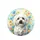 White Dog Blossom Leaves Explosion - Everyday Home Decor for Dog Lovers Spare Tire Cover - 4
