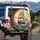 Pirate Galleon Skull Ship Compass Rose Sea Monsters - Adventure Travel Gift for Explorers Spare Tire Cover - 3