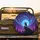Wolf Howling Bright Blue Full Moon Rocky Outcrop - Wildlife Lover Gift Spare Tire Cover - 2