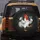 White Rooster Bottle Forks BBQ Smoke Embers - Grilling Party Outdoor Decor Gift for BBQ Lover Spare Tire Cover - 5