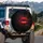 Red Lips Lipstick Fluid Glimmers Swirls - Bold Car Accessory Spare Tire Cover - 3
