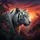 Majestic White Tiger Head Wild Jungle Sunset - Outdoor Adventure Gift Spare Tire Cover - 6