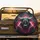 Tech-Noir Bull Head Glowing Red Eyes Golden Horns - Vehicle Decor for Adventure Lifestyle Spare Tire Cover - 2