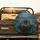 Alligator Murky Swamp Twilight Sky - Wildlife Lover Gift Spare Tire Cover - 2