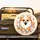 Pomeranian Dog Paw Print Bone Swirl Shapes - Dog Lover Gift Spare Tire Cover - 2