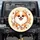 Pomeranian Dog Paw Print Bone Swirl Shapes - Dog Lover Gift Spare Tire Cover - 1