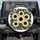 Full Bloom Sunflowers Leaves Black Yellow White - Outdoor Decor Gift for Garden Lover Spare Tire Cover - 1