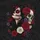 Calavera Woman Catrina Sugar Skull Red Roses Gothic Skull - Gothic Lover Gift Spare Tire Cover - 6