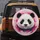 Panda Bear Face Paint Splatters - Home Decor Gift for Panda Lover Spare Tire Cover - 5