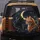 Black Ginger Cats Golden Moon Stars Celestial Night Sky - Romantic Cat Lover Gift Spare Tire Cover - 5