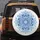 Floral Petal Mandala Leaves Swirling Tendrils Boho Lifestyle Gift Spare Tire Cover - 5