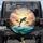 Dolphins Leaping Ocean Waves Sunset Tropical Plants - Wildlife Lover Gift for Dolphin Lover Spare Tire Cover - 1