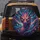 Fiery Geometric Dragon Head Glowing Eye Cosmic Void - Fantasy Lover Gift Spare Tire Cover - 5