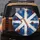 Scottish Saltire Flag Christmas Baubles Candy Cane - Holiday Decor Gift Spare Tire Cover - 5