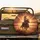 Cowgirl Horse Charging Dust Western Landscape Fiery Sunset - Western Decor Gift Spare Tire Cover - 2