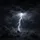 Striking Lightning Bolt Ominous Storm Clouds Night Sky - Home Decor Gift Spare Tire Cover - 6