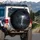Striking Lightning Bolt Ominous Storm Clouds Night Sky - Home Decor Gift Spare Tire Cover - 3