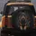 Alert Black Rust Tan Doberman Pinscher Head Forepaws Geometric Smoke - Dog Lover Gift Spare Tire Cover - 5