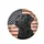 Majestic Black Labrador Retriever American Flag - Patriotic Display for Dog Lovers Spare Tire Cover - 4