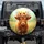 Highland Cow Floral Crown Wildflower Meadow - Farmhouse Home Decor Gift for Cow Lover Spare Tire Cover - 1