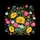 Vibrant Poppies Tulips Daisy Floral Garden - Garden Lover Home Decor Gift Spare Tire Cover - 6